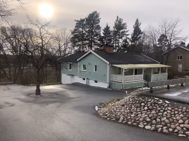 Stort nyrenoverat hus i södra Stockholm – villa